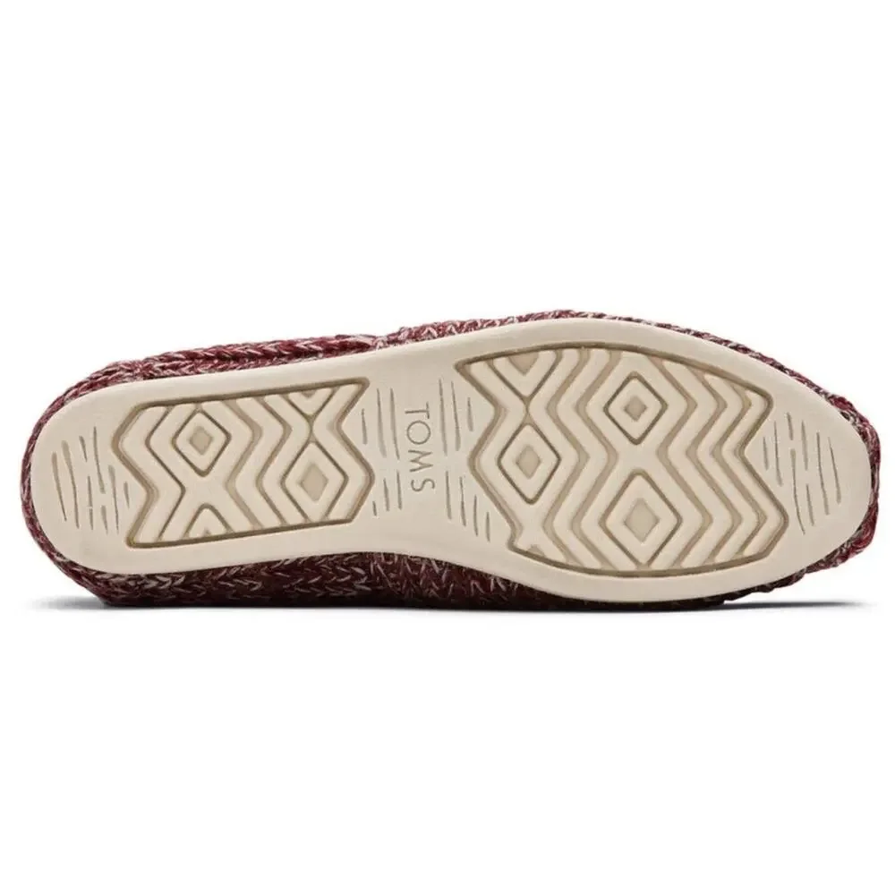 NWT TOMS Women’s Alpargata Ribbed Sweater Size 8.5
